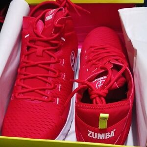 Zumba Fitness Red Men's Sneakers